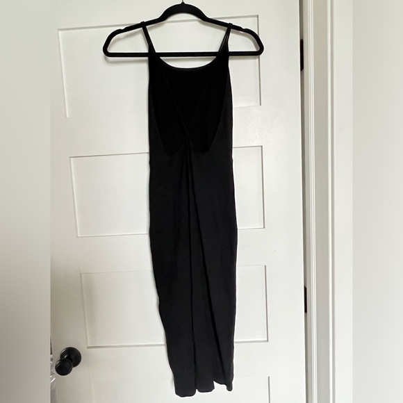 Reformation Knit Midi Dress Cross Strap Open Back - Picture 4 of 5